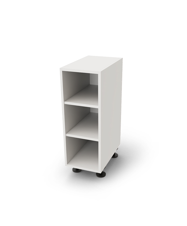 Horní skříňka otevřená, 30 cm, výška 39 cm