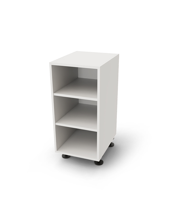 Horní skříňka otevřená, 40 cm, výška 39 cm